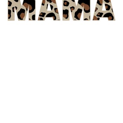 Mama Leopard V Neck Thumbnail