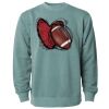 Unisex Midweight Pigment-Dyed Crewneck Sweatshirt Thumbnail